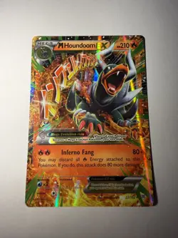 Pokemon TCG Mega Houndoom EX XY Breakthrough 22/162 - Image 1