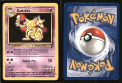 Kadabra 46/130 Uncommon Base Set 2 Pokemon Lightly Played - Image 3