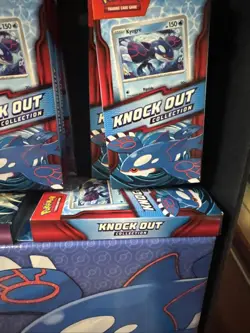 45 POKEMON KNOCK OUT COLLECTION PACK LOT + RETAIL DISPLAY STAND Suicune Kyogre - Image 4