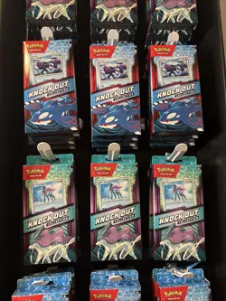45 POKEMON KNOCK OUT COLLECTION PACK LOT + RETAIL DISPLAY STAND Suicune Kyogre - Image 5