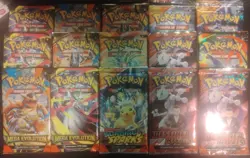 🔥 Pokemon Sealed Pack Lot (15 Packs) – Mixed Sets! Great for Collectors & Pulls - Image 1
