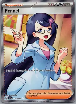 Fennel 162/086 SV: Black Bolt Pokemon TCG Ultra Rare NM - Image 1