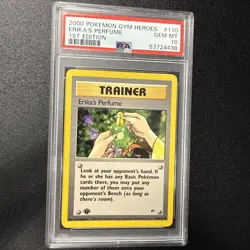 2000 Pokemon Gym Heroes #110 Erika’s Kindness First Edition Psa 10 - Image 1