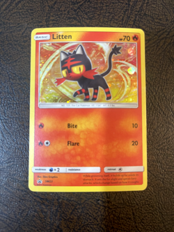 Pokemon Litten - Promo SM Promos SM23 LP - Image 1