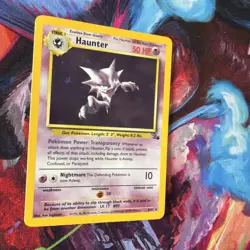 Pokemon TCG Haunter Fossil 6/62 Holo Unlimited Rare LP/NM Condition - Image 3
