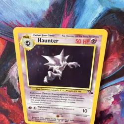 Pokemon TCG Haunter Fossil 6/62 Holo Unlimited Rare LP/NM Condition - Image 5