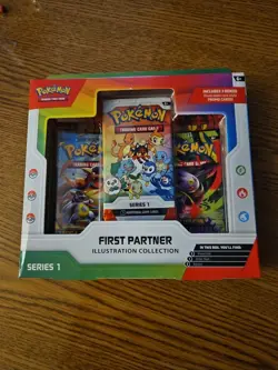 Pokemon TCG: First Partner Illustration Collection Series 1 New Sealed - Image 1