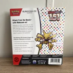 Pokemon Scarlet & Violet 151 Alakazam EX Collection Box Promo Booster - Image 2