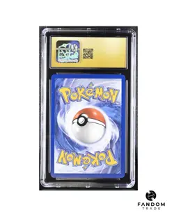 CGC 10 PRISTINE Meowth 106/094 Pokemon Phantasmal Flames Illustration Rare - Image 2