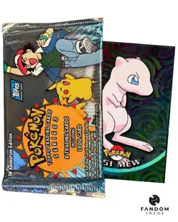 Pokemon Topps Series 3 Booster Pack (RIP OR SHIP!) - Image 1