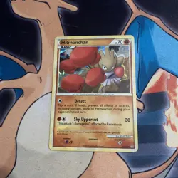 Hitmonchan HGSS24 HeartGold & SoulSilver Cracked Ice Holo Promo Pokemon Card MP - Image 1
