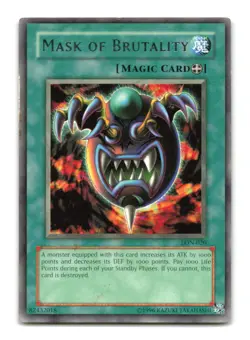 Mask of Brutality - LON-020 Rare - YuGiOh-MP - Image 1
