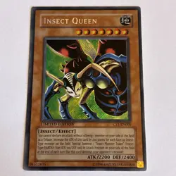 Insect Queen CT1-EN005 YuGiOh Collectible Tins 2004 Limited Edition LP - Image 1