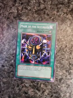 Yugioh Mask of the Accursed Dark Beginning 1 DB1-EN222 Unlimited LP y6 - Image 1