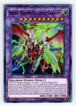 Yugioh Armed Dragon Catapult Cannon LED2-EN021 Super Rare - NM 💎 - Image 1