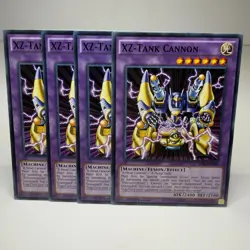 4x Yugioh XZ-Tank Cannon SDKS-EN044 Common - LP-NM 💎 - Image 1