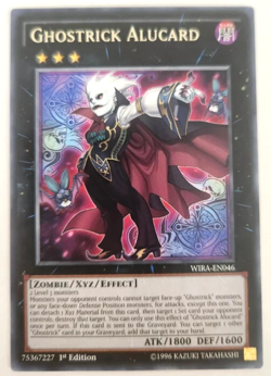 Ghostrick Alucard - WIRA-EN046 - 1st Edition RARE YuGiOh TCG Card - Image 1