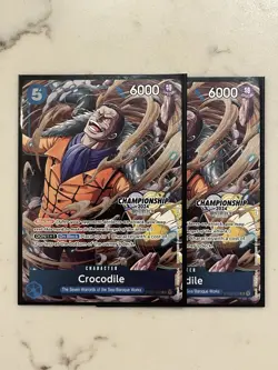One Piece TCG Crocodile - CS 2024 Celebration Pack - ST-03-003 - Image 1