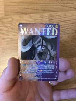 One Piece CardGame TCG Pillars of Strength ST04-003 Kaido Wanted Poster NM - Image 2