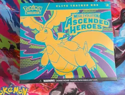 Pokemon Mega Evolution Ascended Heroes Elite Trainer Box Sealed (Regular ETB) - Image 1