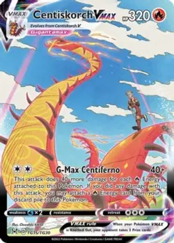 1x Centiskorch VMAX - TG15/TG30 - Lost Origin Trainer Gallery NM-Mint Pokemon SW - Image 1