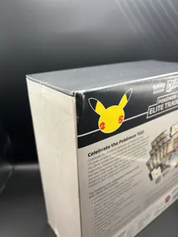 Pokemon Center TCG Celebrations ETB Elite Trainer Factory Sealed Box SMALL DENT - Image 5