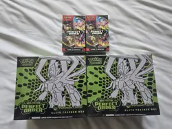 Pokemon Perfect Order x2 Pokemon Center ETBs PC & x2 Booster Bundles - Image 1