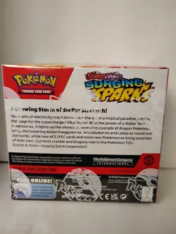 New Sealed Pokemon TCG Scarlet & Violet Surging Sparks Booster Box 2024 - Image 2