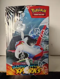 New Sealed Pokemon TCG Scarlet & Violet Surging Sparks Booster Box 2024 - Image 3