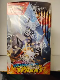 New Sealed Pokemon TCG Scarlet & Violet Surging Sparks Booster Box 2024 - Image 4