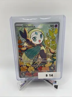 Pokemon TCG Meloetta Mega Evolution Black Star Promo 26 - Image 1