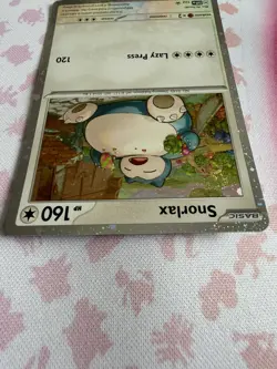 Pokemon TCG Snorlax SVP122 SV | Black Star Promos | Cosmos Holo Double Swirl 🌀 - Image 5