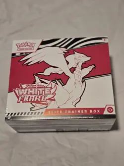 Pokemon White Flare ETB Factory Sealed Free Shipping - Image 1