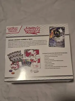 Pokemon White Flare ETB Factory Sealed Free Shipping - Image 2
