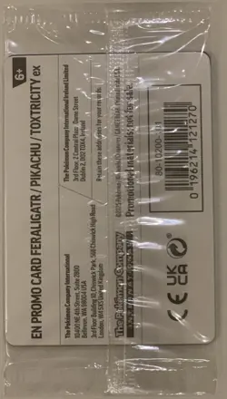 🔥 Pokemon TCG Illustration Contest 2024 🔥 Feraligatr Pikachu Toxtricity Sealed - Image 2