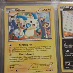 Pokemon TCG XY, Black & White Lot of 9, Plusle, Minun, Purloin, Magmar, Caterpie - Image 4