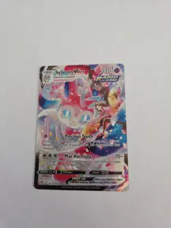 Pokemon TCG Sylveon VMAX Full Art Ultra Rare Holo Tg15/Tg30 NM - Image 1