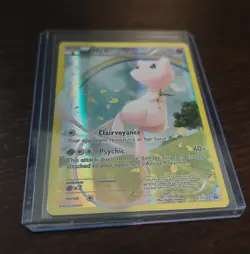 Pokemon Mew TCG XY110 Holo Black Star Promo Full Art 2016 Lightly Played - Image 1