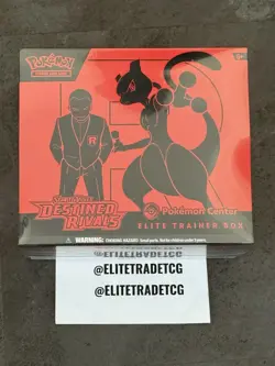 X1 Pokemon Center Destined Rivals Elite Trainer Box ETB MINT In Hand! - Image 1