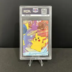 2000 Topps Pokemon Series 2 DITTO #132 Stick-Ons (5 of 10) PSA 9 MINT - Image 2