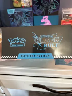 Pokemon Scarlet & Violet Black Bolt ETB Factory Sealed - Image 2