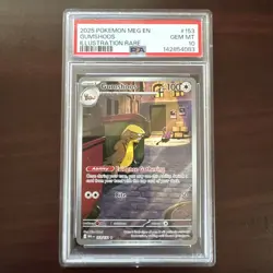 2025 POKEMON MEG EN-MEGA EVOLUTION #153 GUMSHOOS ILLUSTRATION RARE - PSA 10 - Image 1