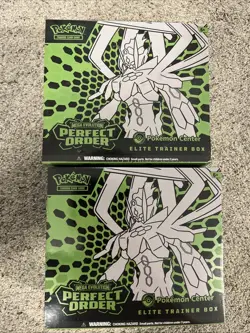 Lot Of 2🔥Mega Evolution Perfect Order Pokemon Center Elite Trainer Box ETB - Image 2