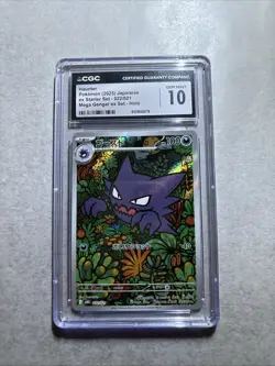 Pokemon Haunter CGC 10 Holo Mega Gengar ex Starter Set 022/021 Japanese 2025 - Image 1