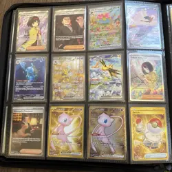 Pokemon Scarlet & Violet 151 COMPLETE MASTER SET NEAR MINT WITH PROMO/BINDER - Image 1