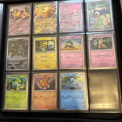 Pokemon Scarlet & Violet 151 COMPLETE MASTER SET NEAR MINT WITH PROMO/BINDER - Image 5