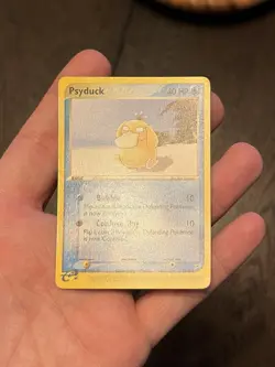 Psyduck Pokemon 2003 EX Team Magma vs Team Aqua e-Reader #44/95 NM - Image 3