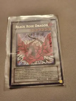 Yugioh! Black Rose Dragon - CT05-EN003 - Secret Rare - Limited - Very LP - Image 1