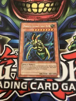 YUGIOH PERFECTLY ULTIMATE GREAT MOTH TSC-001 SECRET UNLIMITED ED NM - Image 1