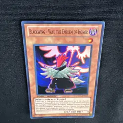 Yugioh Blackwing Vayu the Emblem of Honor CT07-EN012 Super Rare NM - Image 3